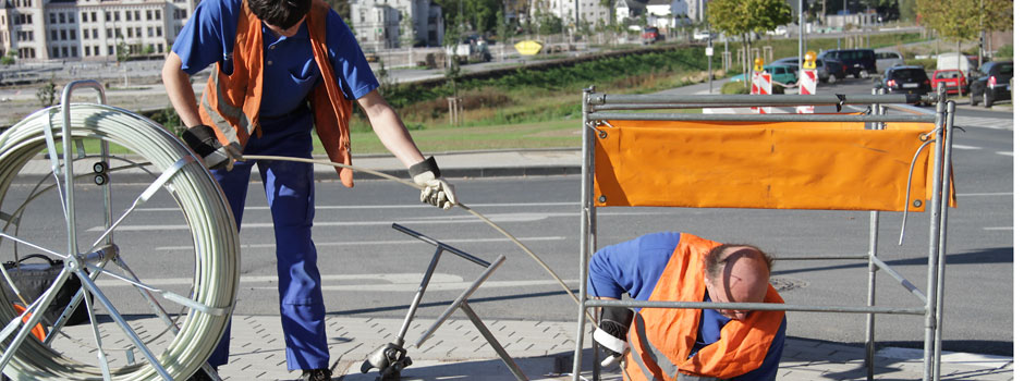 Banner: Kabelzug